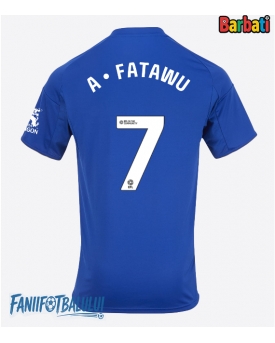 Leicester City Issahaku Fatawu #7 Tricou Fotbal Replică 2025-26 Barbati Acasa